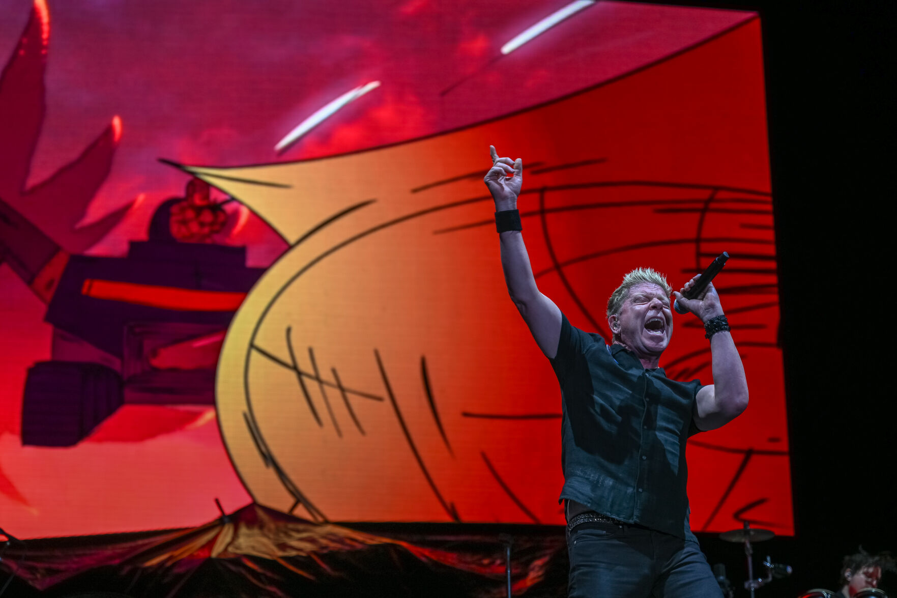 The Offspring at Louder Than Life 2024 in Louisville